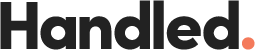 Handled logo
